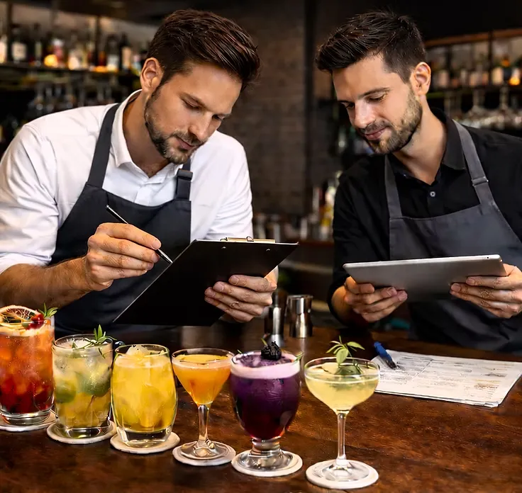 Signature cocktail research and development